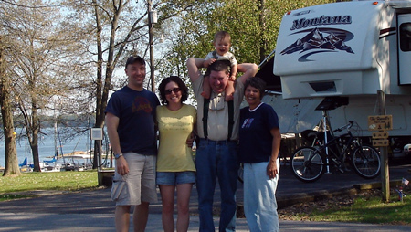 LtoR Steve, Kate, Bobby, Dave and Maria